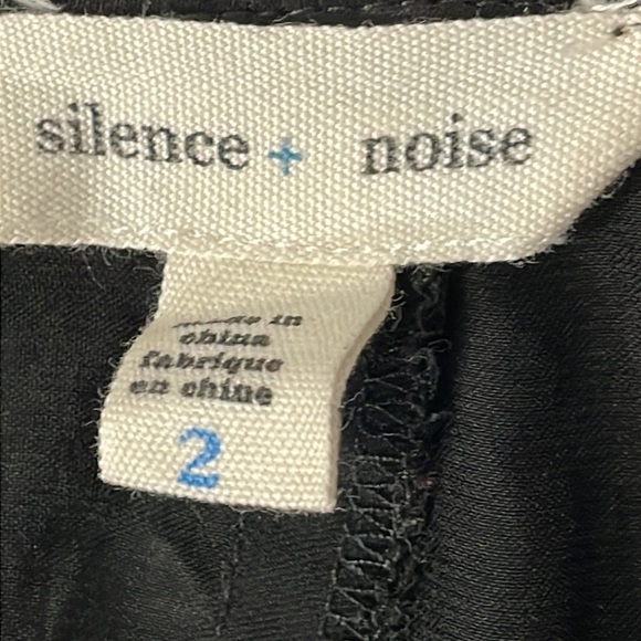 Silence & Noise Black Layered Skirt - Picture 4 of 5